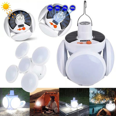 🔥2 in 1 Folding Solar Lamp