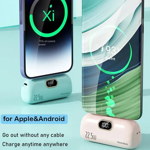 🎉Hot Sale 49% OFF⏰5000mAh Mini Portable Charger Power Bank for phone🔋