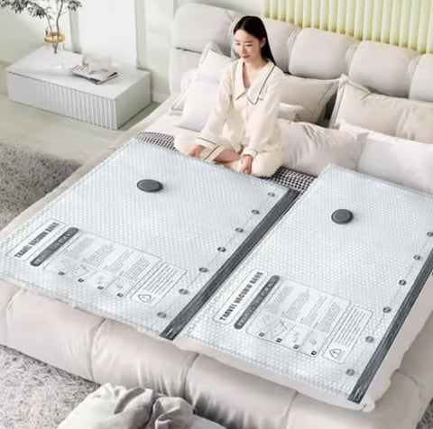 🏆⚡ 50K+ SOLD! Cordless Travel Vacuum Storage Compression Bag