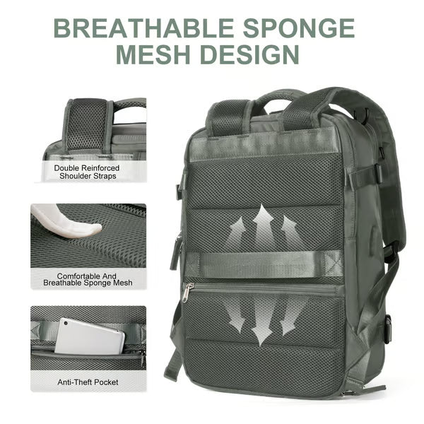⏰Last Day Promotion 48% OFF ⏰Women Large Travel Backpack Waterproof Hiking Rucksack